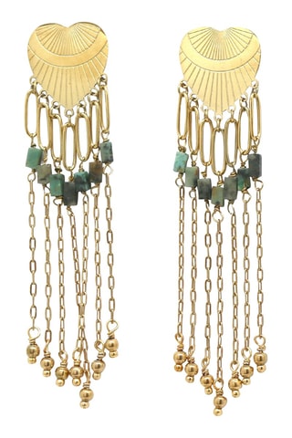 Orecchini - Turchesi africane