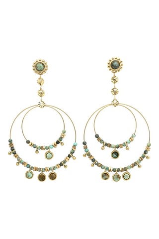 Orecchini - Turchesi africane