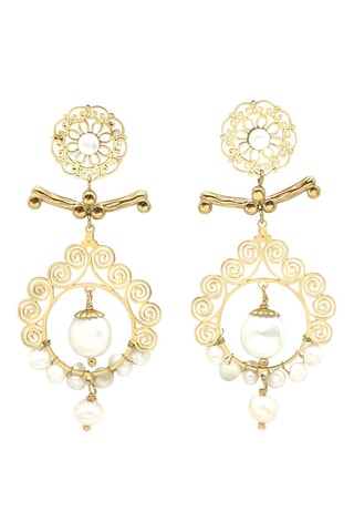 Orecchini - Madreperla e perla coltivata d’acqua dolce