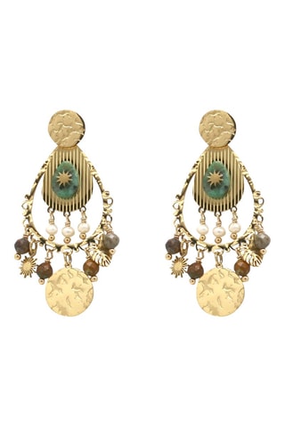 Orecchini - Turchesi africane