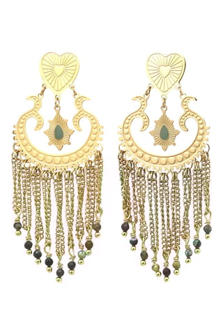 Orecchini - Turchesi africane