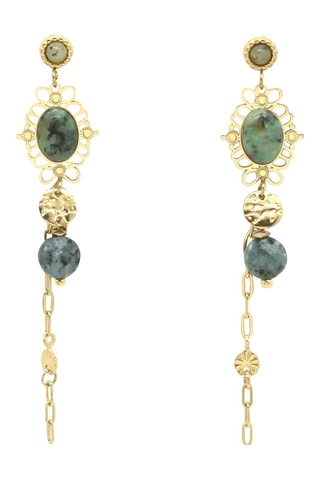 Orecchini - Turchesi africane