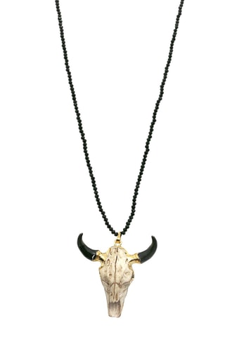 Collana sautoir - Nero