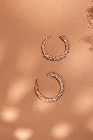 Orecchini a cerchio - Apatiti