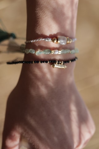 Bracciale - Prehniti e perla coltivata d’acqua dolce