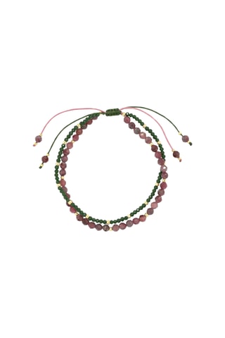 Bracciale - Rubini e tormaline