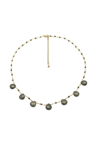 Collana laminato oro giallo - Piriti