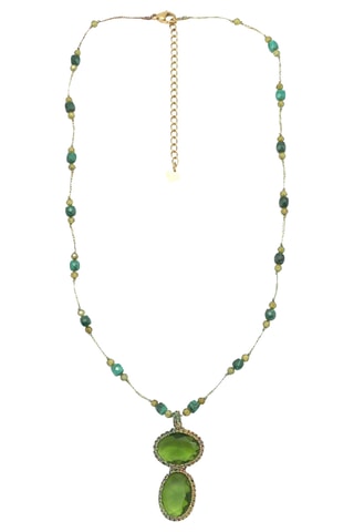 Collana - Verde e verde scuro