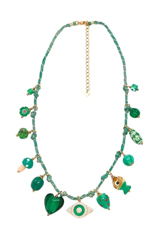 Collana - Verde chiaro e verde