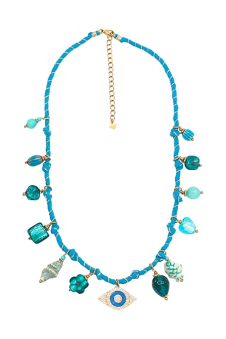 Collana - Celeste e turchese