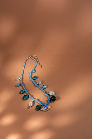 Collana - Celeste e turchese