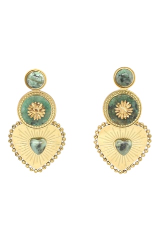 Orecchini - Turchesi africane