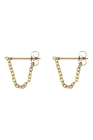 3 paia di orecchini - Dorato