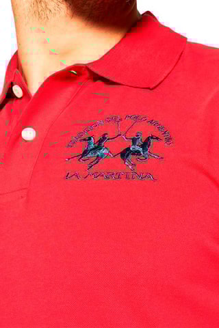 Polo - Rojo y azul