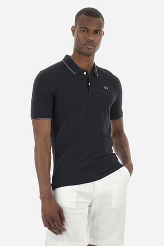 Polo regular fit - Negro