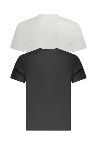 2 camisetas de algodón orgánico - Negro
