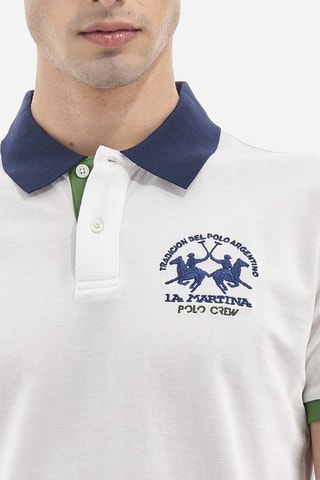 Polo regular fit - Blanco