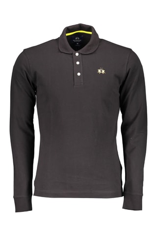 Polo slim fit - Negro