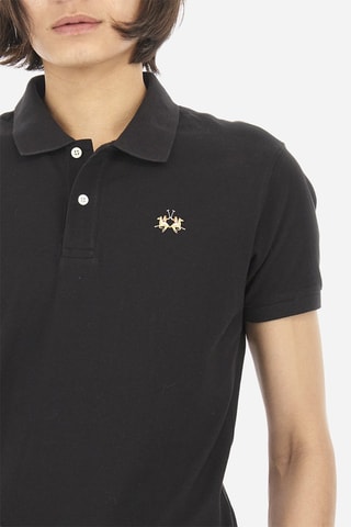 Polo regular fit - Negro