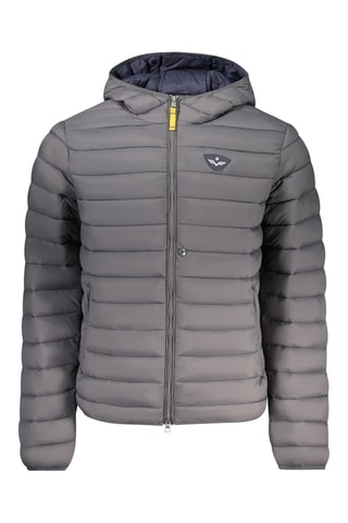 Anorak con capucha - Gris