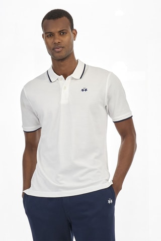 Polo regular fit - Blanco