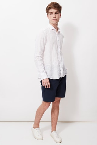 Camisa de lino - Blanco
