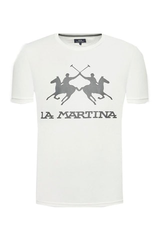 Camiseta - Blanco y gris