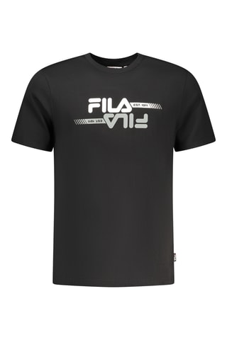 Camiseta regular - Negro