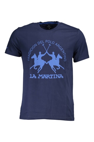 Camiseta regular - Azul