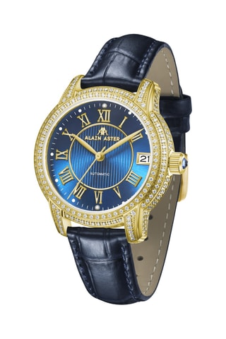 Automatisch Leren Horloge met Diamanten