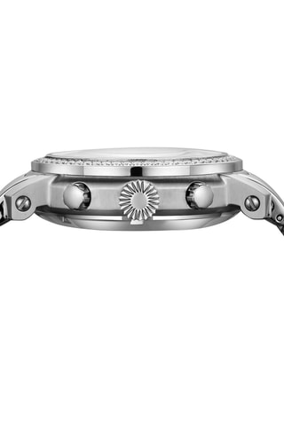 Automatisch Stalen Horloge - Zilverkleurig en Donkerblauw