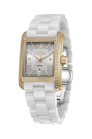 Keramische Automatisch Horloge - Wit en Goudkleurig