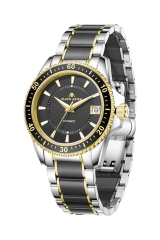 Stalen Automatische Horloge - Zwart