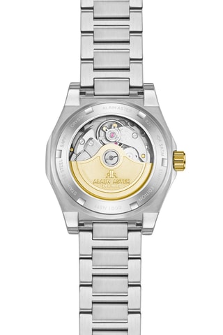 Stalen Automatische Horloge met Zirkonia’s