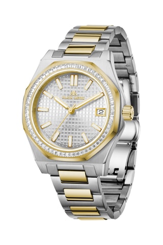 Stalen Automatische Horloge met Zirkonia’s