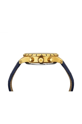 Automatisch Leren Horloge - Blauw en Goudkleurig