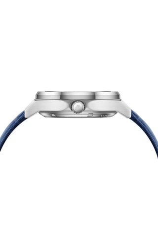 Leren Automatische Horloge met Zirkonia’s