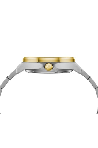 Stalen Automatische Horloge met Zirkonia’s