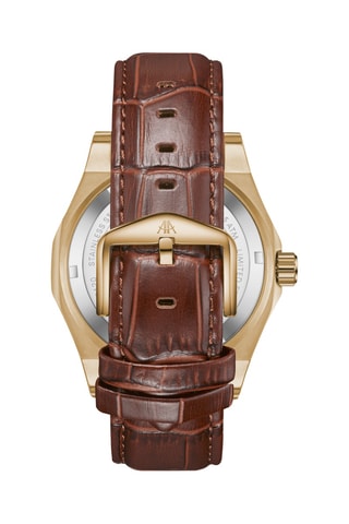 Automatisch Leren Horloge - Bruin