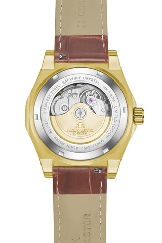 Automatisch Leren Horloge - Bruin en Goudkleurig