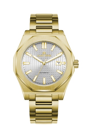 Relógio automático de aço - Dourado