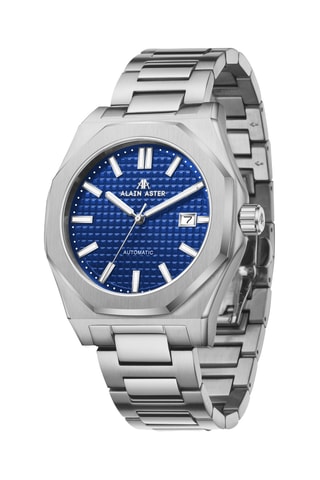 Relógio automático de aço - Prateado