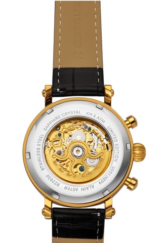 Automatisch Leren Horloge - Zwart en Goudkleurig