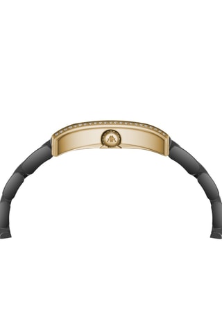 Doublé Roségoud Keramische Automatisch Horloge - Zwart en Goudkleurig