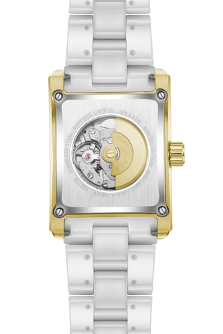 Keramische Automatisch Horloge met Zirkonia’s en Diamanten