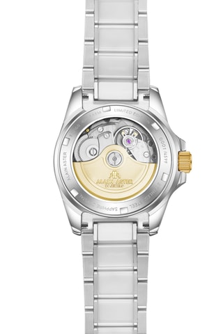 Keramische Automatisch Horloge met Zirkonia’s en Diamanten