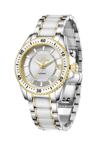 Stalen Automatische Horloge - Zilverkleurig en Goudkleurig