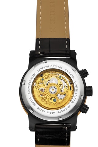 Automatisch Leren Horloge - Zwart en Goudkleurig