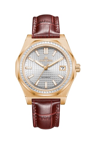 Automatisch Leren Horloge - Bruin