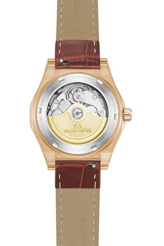 Automatisch Leren Horloge - Bruin